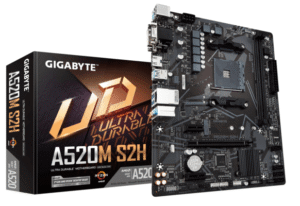 Placas Mãe A520: Especificações e Top 3 Melhores Modelos Placa Mãe Gigabyte A520M S2H