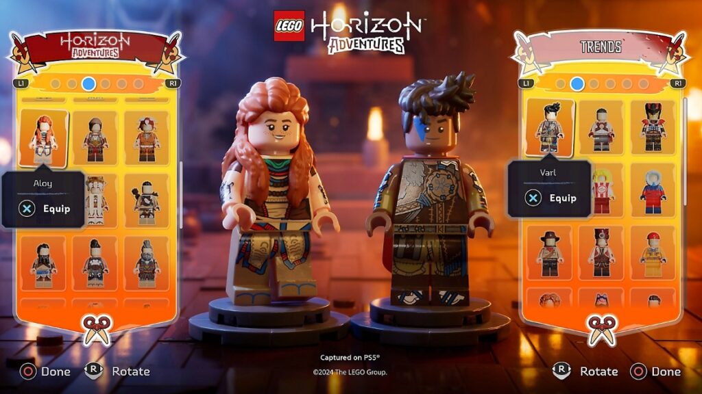 10 jogos imperdíveis para platinar durante o carnaval Em LEGO Horizon Adventures, os jogadores enfrentam as ameaças do mundo de Aloy em uma versão construída com blocos de plástico