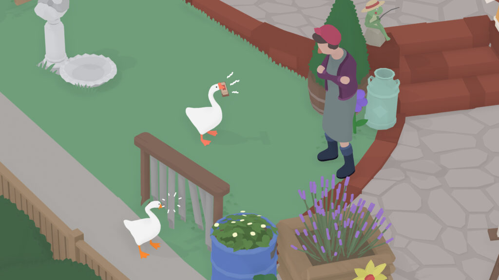 10 jogos imperdíveis para platinar durante o carnaval Em um cenário repleto de jogos realistas, Untitled Goose Game se destacou por seu humor único e impactante