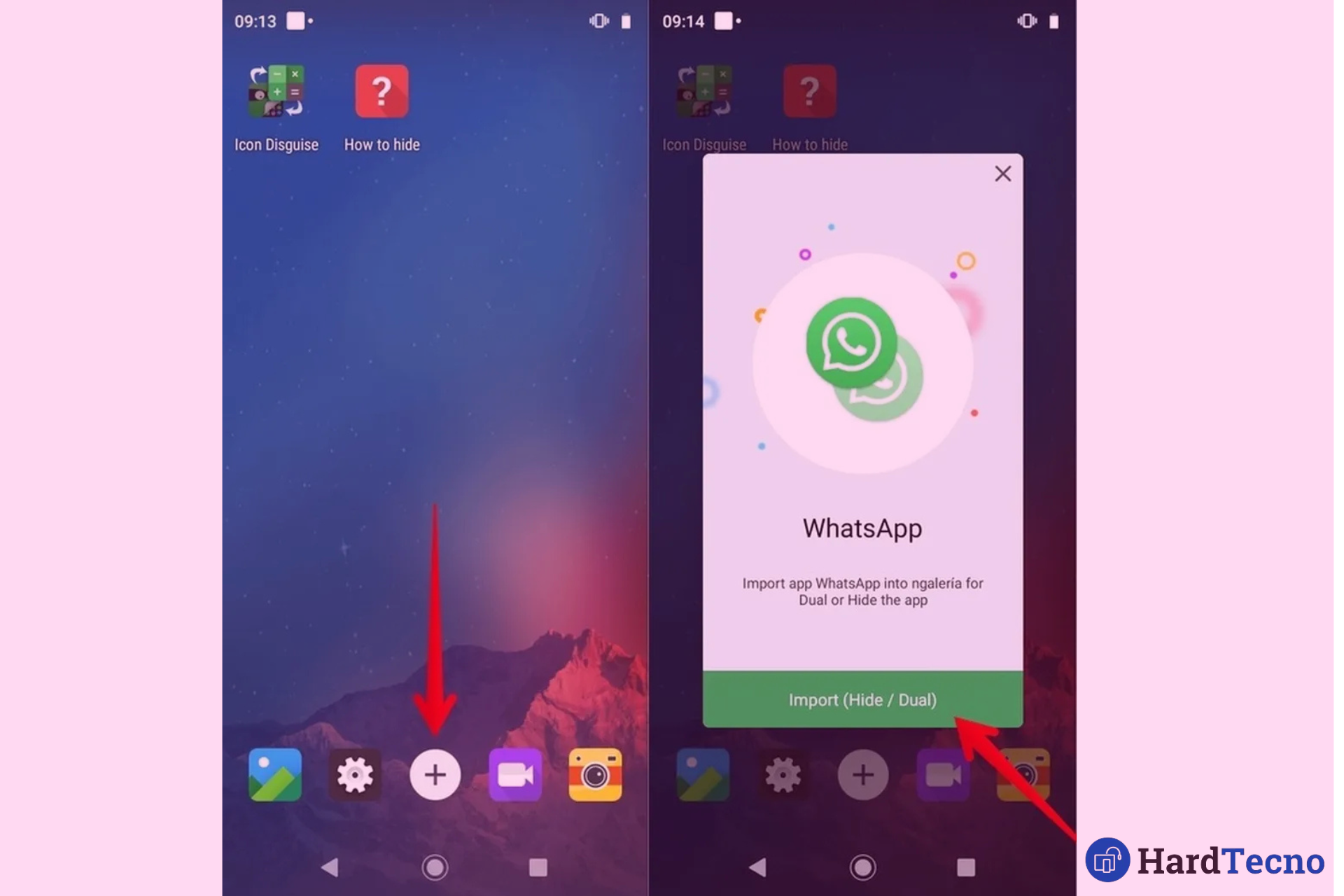 Como esconder aplicativo no celular Android e iPhone em 6 dicas Importando um aplicativo para ocultar usando o Hidder App