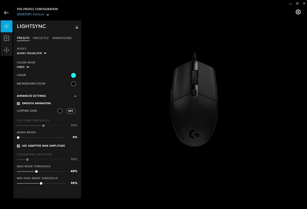 Mouse Logitech G203 vale a pena? Review detalhado G HUB, Software do Logitech G203