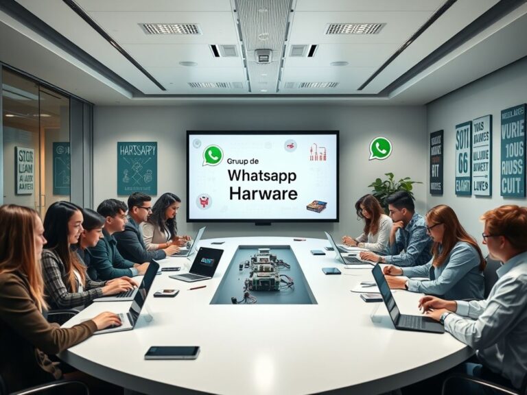 Grupo de Whatsapp Hardware em Escritório