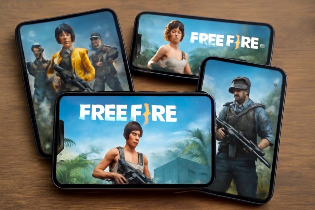 Grupo de Celulares para Free Fire