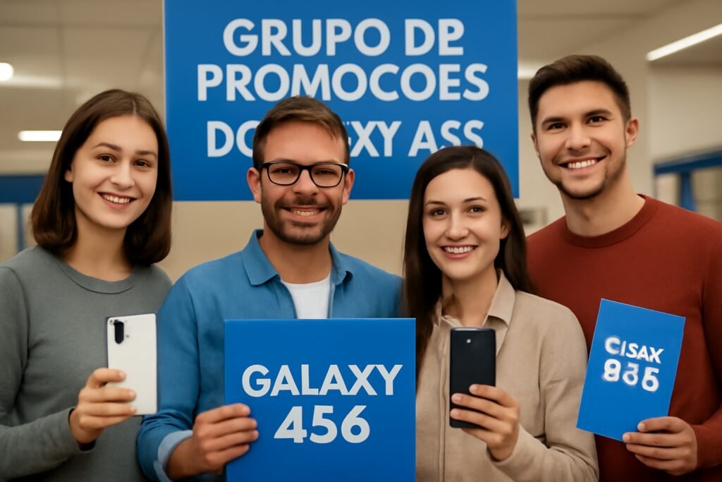 Grupo de Promoções do Galaxy A56