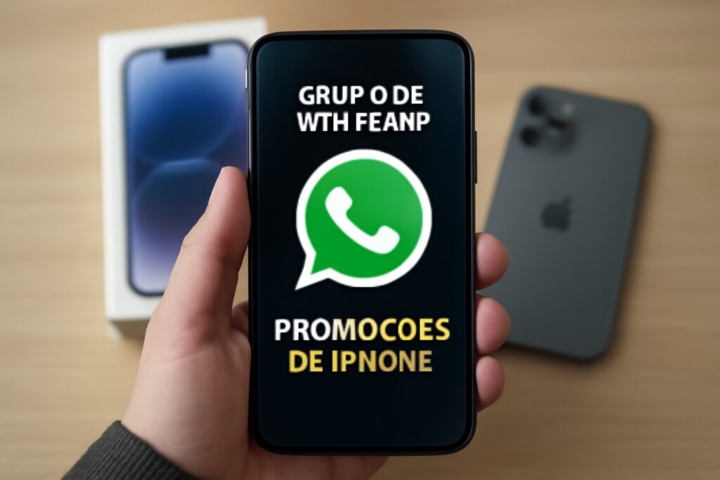 Grupo de Whatsapp Promoções de iPhone