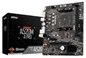 Placas Mãe A520: Top 3 Melhores Modelos Placa Mãe MSI A520M-A PRO