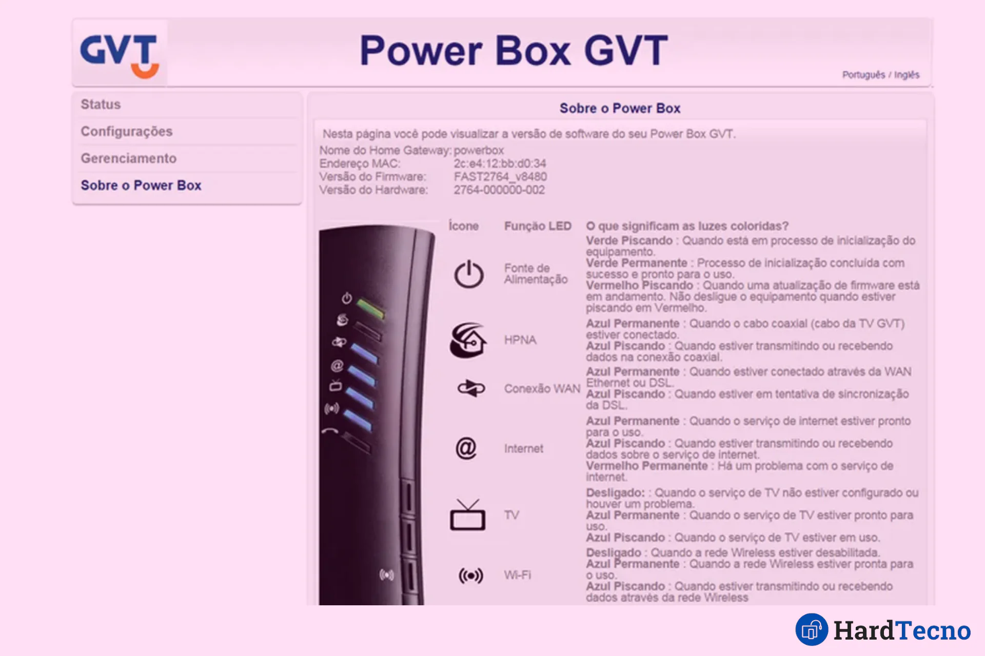 Você pode verificar a versão do firmware do seu roteador acessando as configurações do dispositivo de forma remota
