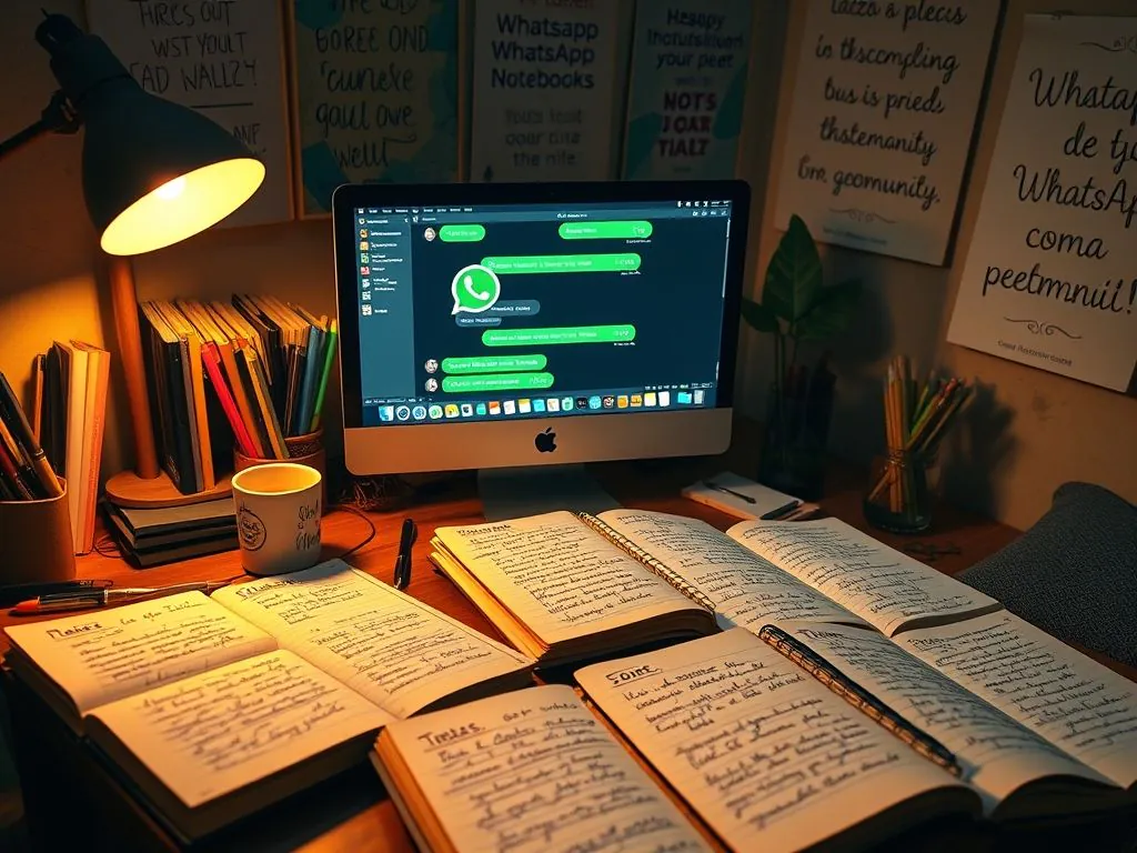Grupo de Whatsapp Notebooks para Projetos Pessoais
