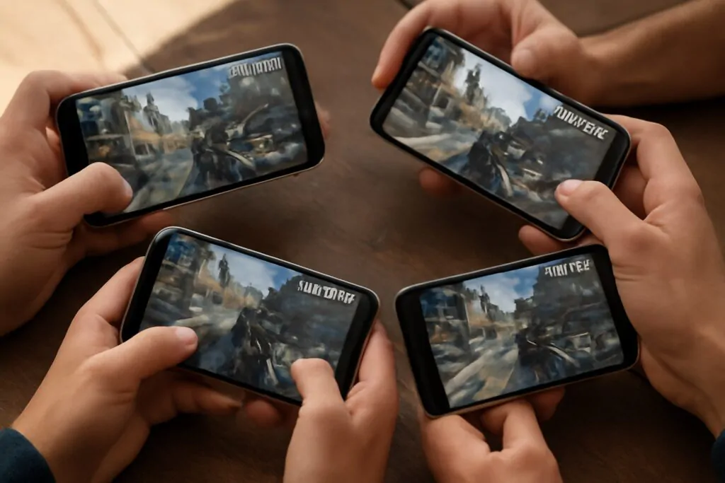 Grupo de Celulares para Call of Duty