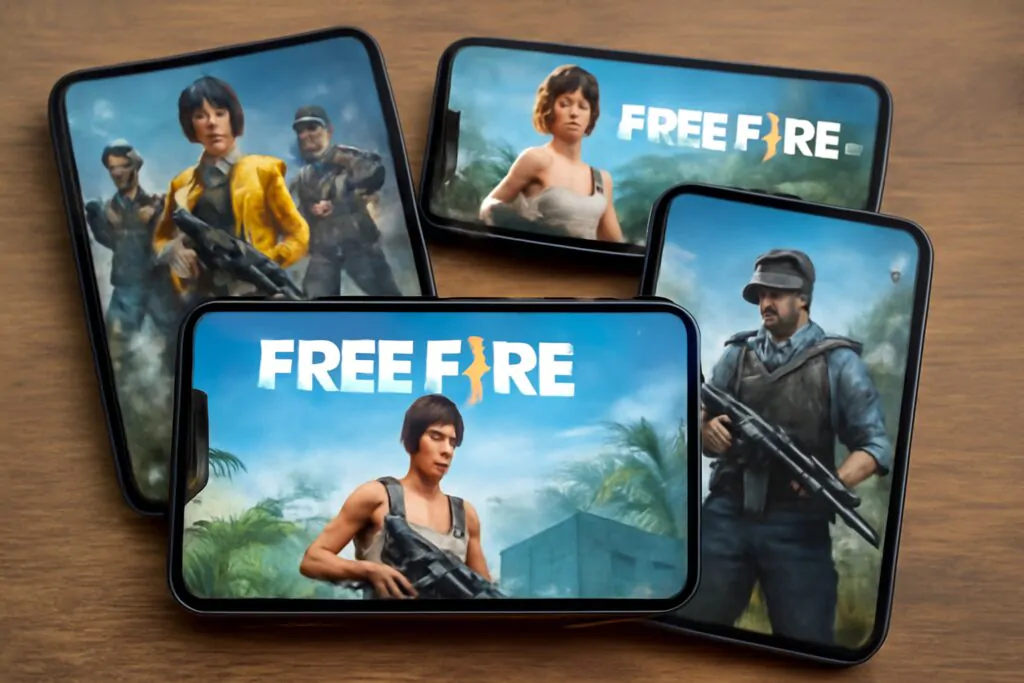 Grupo de Celulares para Free Fire